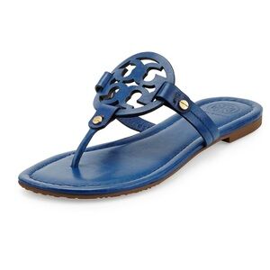 GUC Tory Burch Miller sandal in Greek Blue Size 7